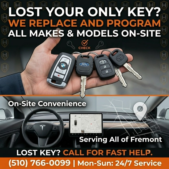 Lost Your Only Car Key? We Can Help On-Site